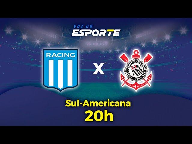 RACING X CORINTHIANS - AO VIVO | COPA SUL-AMERICANA - 31/10/2024