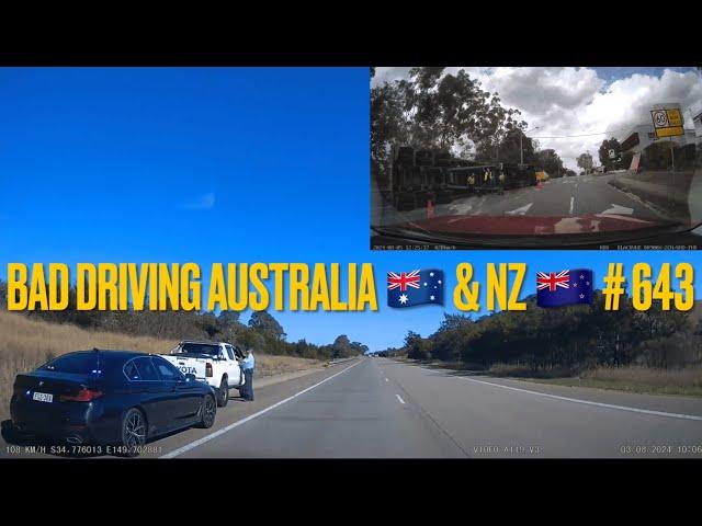 BAD DRIVING AUSTRALIA & NZ # 643…Slow Down