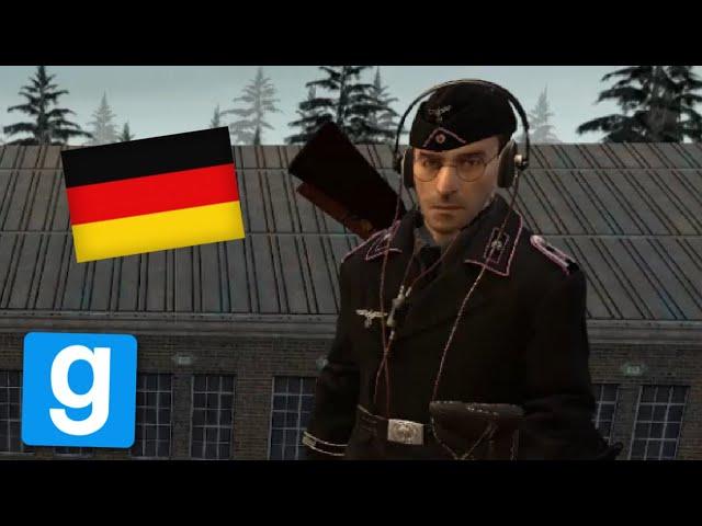 A German Joins A Gmod 1942 Nazi RP Server