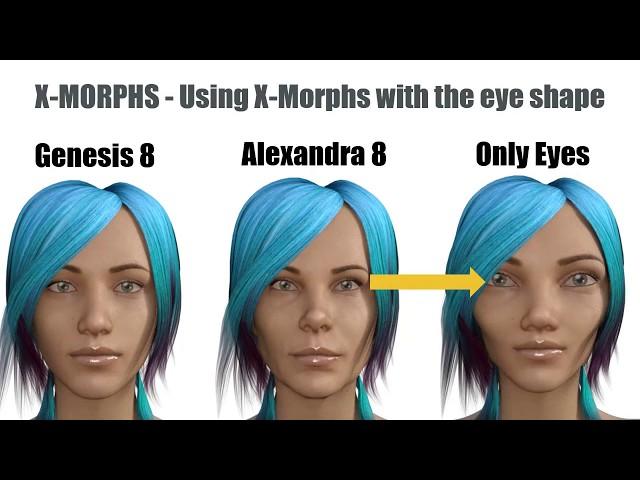 Shape Splitter/X-Morphs - Tutorial for Shape Eye