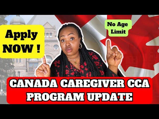 CANADA Continuing Care Assistant PROGRAM | Get a work permit