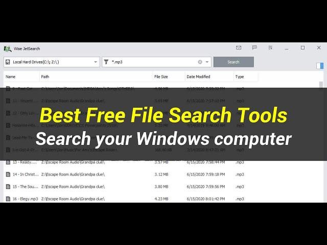 5 Best Free File Search Tools | Search your Windows computer