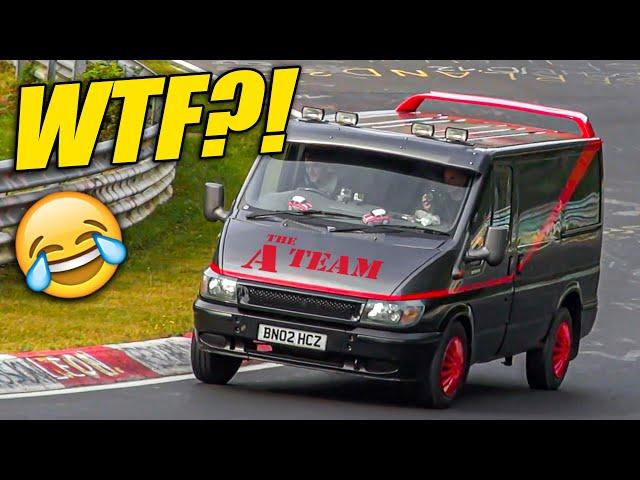 Most BIZARRE "Things" on the Nürburgring!  Strangest Creations & Unexpected Cars on the Ring!