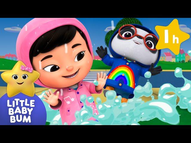 Make A Big Splash in Puddles | Little Baby Bum