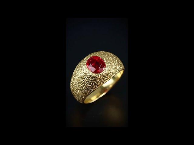 Buccellati Burmese ruby ring, Italian, circa 1940. #jewellery  #rings  #shortsyoutube