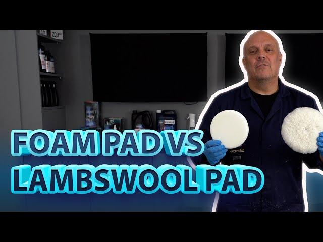 Foam Pad Vs. Lambswool Pad Comparison | Ask The Professor #9