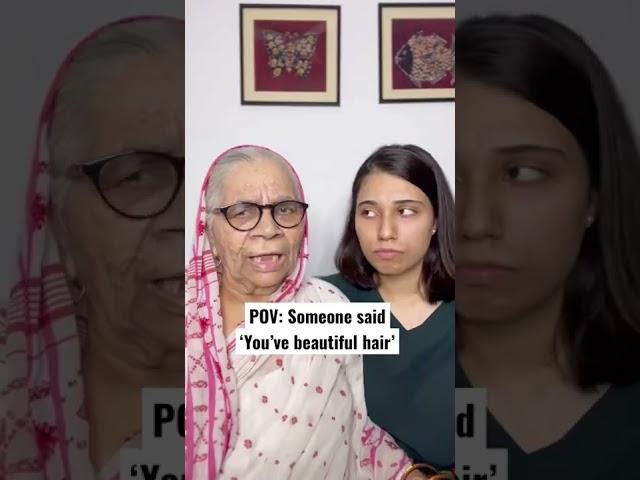 When someone compliments your Hair | Salonayyy | Saloni Gaur