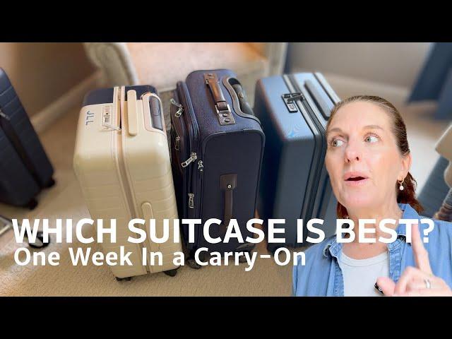 One Week in a Carry On 3 Different Bags! Travelpro Platinum Elite, Level 8 and Away!