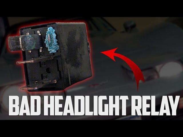 Bad Headlight Relay Symptoms - How to Tell if Headlight Relay is Bad