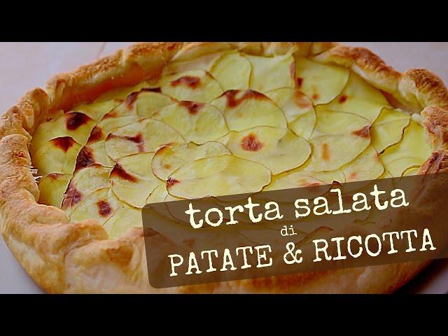 Potato and Ricotta Cheese Pie Easy Recipe