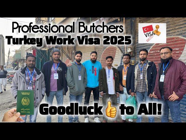 Professional Butchers Interview & Selection #turkey #turkeyworkvisa