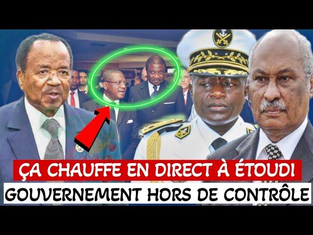 ÇA CHAUFFE EN DIRECT À ÉTOUDI, LE GOUVERNEMENT CAMEROUNAIS HORS DE CONTRÔLE.