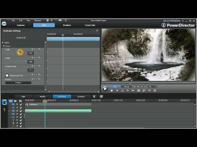 CyberLink PowerDirector 9 - Exploring Keyframes