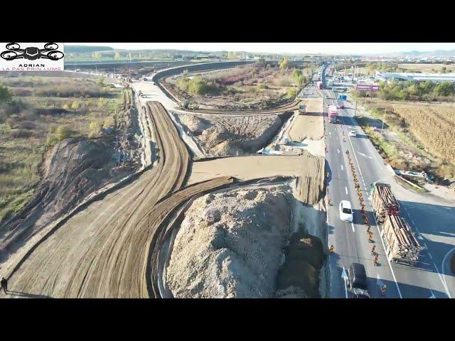 Autostrada A1 Sibiu Pitești lot 1 Sibiu Boița filmat în 17 10 2022 #autostradasibiupitesti