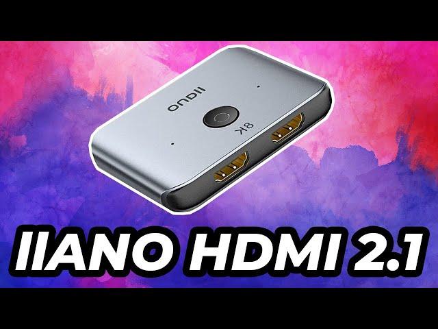 llano HDMI 2.1 8K HDMI Switch |  2 120Hz Consoles On 1 TV Input