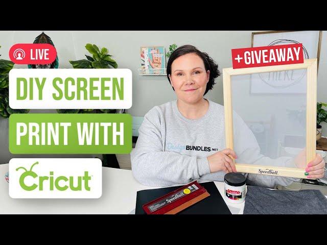  DIY Screen Print With Cricut