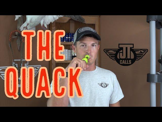 Duck Calling - How to quack on a duck call (How to Quack and fundamentals)