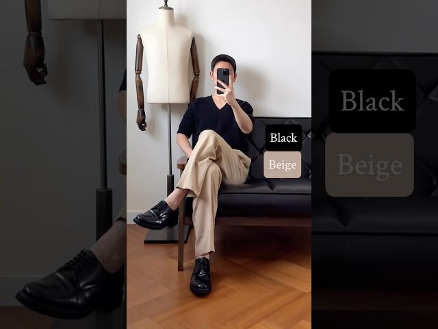 브이넥 반팔 니트 코디 추천️ #남자쇼핑몰 #남자코디 #남자패션 #남자여름코디 #여름코디