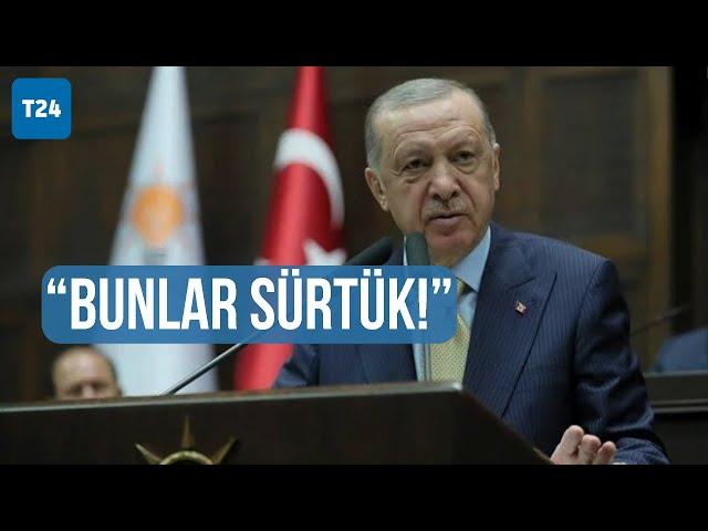 Erdoğan'dan Gezi eylemcilerine: Bunlar çürük, bunlar sürtük