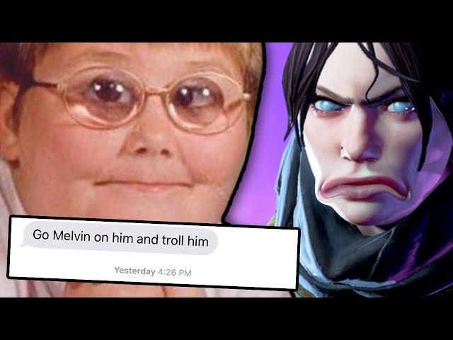 Melvin TROLLS Random Guy on Apex Legends!