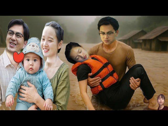 CEO James Rushed Into the Flood to Save Diệp – A Miracle Helped Them Reunite Safely With Their Son