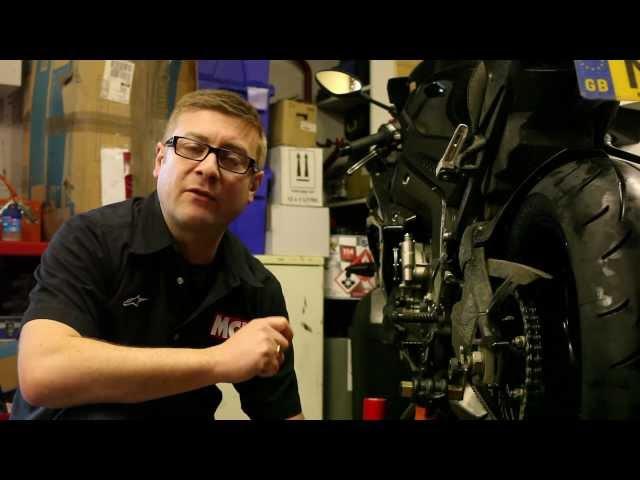 How to clean and lube your motorcycle chain