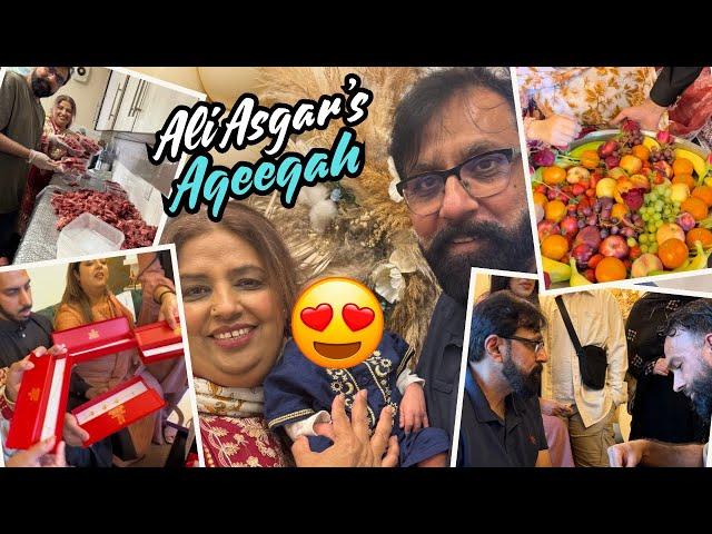 Baby Asgar’s Aqeeqah  | Giving our Gifts to Baby boy  #reflexion #viralvideo #babyboy #aqeeqah