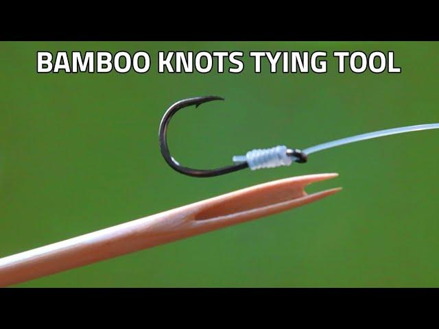 Fishing Knots Tying With Bamboo