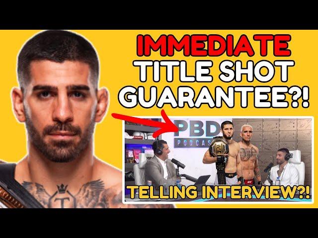 Ilia Topuria Just Gave Away His Next Fight On The PBD Podcast?!