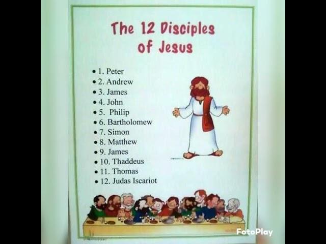 The 12 Disciples Of Jesus