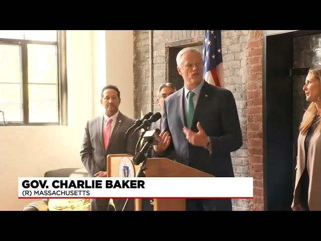 Gov. Baker highlights economic development bill in Springfield