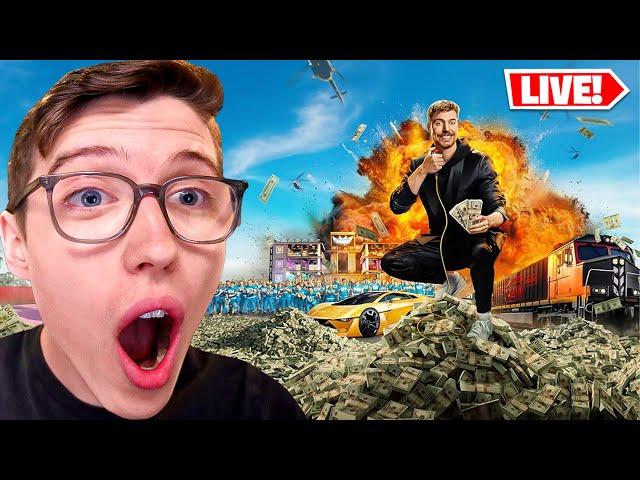 LIVE - REACTING TO MRBEAST'S BEAST GAMES!