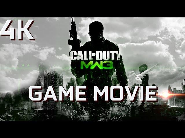 CALL OF DUTY: MODERN WARFARE 3 - Game Movie Gameplay Walkthrough Full Game [4K Ultra]