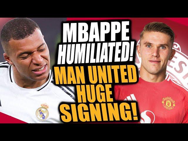  MBAPPE DISGRACE! AMORIM'S  FIRST BIG MAN UTD TRANSFER! | LATEST TRANSFER RUMOURS 2024