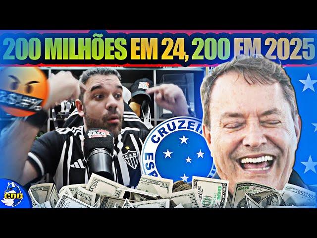  ATLETICANO com INVEJA do CRUZEIRO "200 MILHÕES TODO ANO, PODE ISSO?"