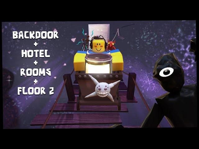 DOORS ALL FLOORS Challenge ️ Backdoor + Hotel + Rooms + Floor 2 (4K RTX) FULL Gameplay Walkthrough