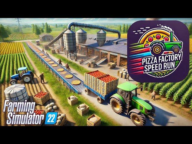 Pizza Factory Speed Run | Farming Simulator 22