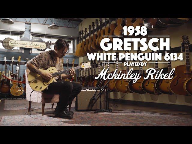 1958 Gretsch White Penguin 6134 played by McKinley Rikel