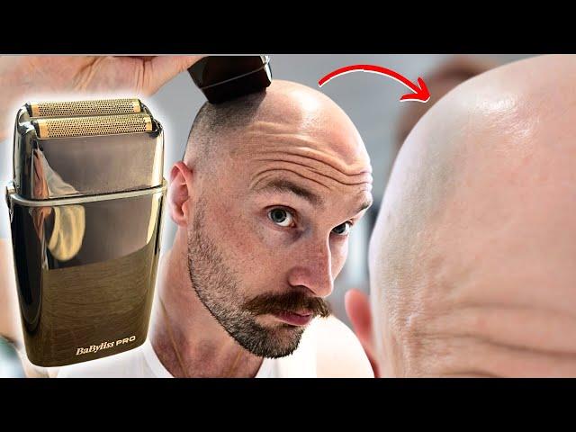 The CLOSEST SHAVING Pro Foil Shaver EVER! - Babyliss Pro Titanium Foil Shaver