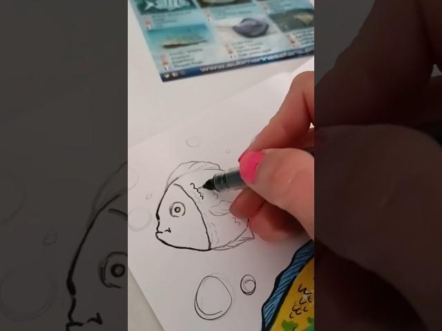 #ukartist #artdrawing #szkic #sketch #drawing #fish #lanzarote #chillanddraw #draweveryday #ryba