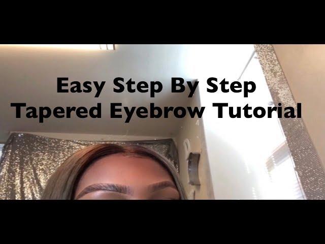 Tapered Eyebrow Tutorial