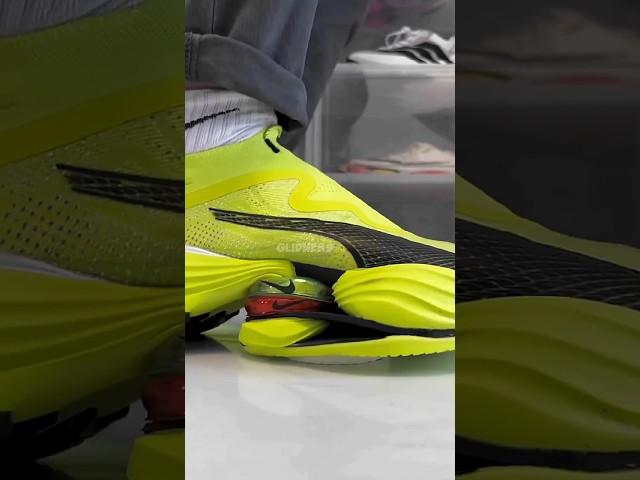Unbelievable Bounce? Testing Puma Fast-RB Nitro Elite Softness with Air Zoom Pod! #shorts #fyp