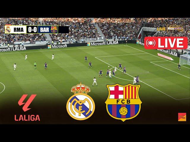 [مباشر] مباراة ريال مدريد ضد برشلونة eFootball PES 21 على الكمبيوتر