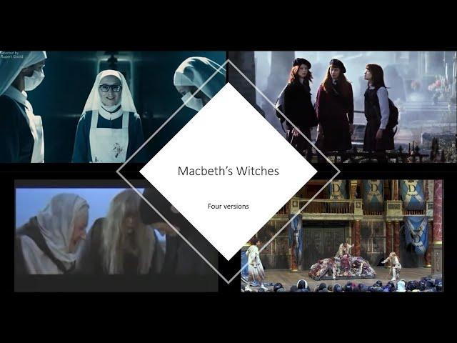 Four Versions of the Witches from Macbeth