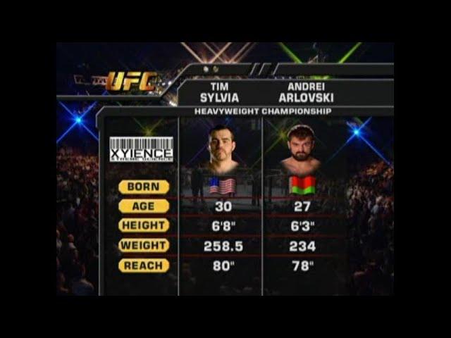 Tim Sylvia vs Andrei Arlovski 3