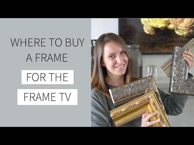 Where to Buy a Frame for the Samsung Frame TV