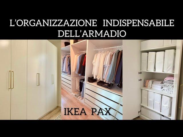 IKEA PAX Trasforma il tuo guardaroba: 10 idee organizzative per salvaspazio. Casa senza disordine