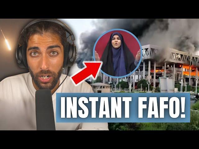 Iranian News Station Spreads Anti-Israel Propaganda, Then Gets Interrupted on Live TV!