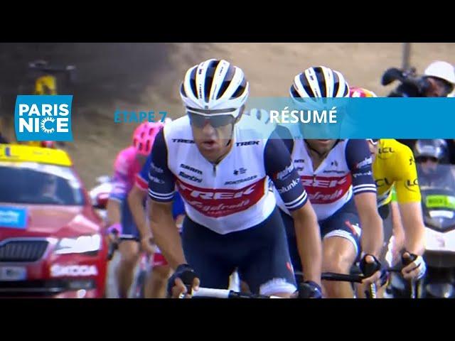 Paris-Nice 2020 - Étape 7 - Résumé