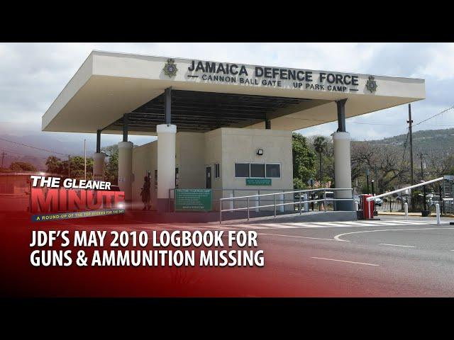 THE GLEANER MINUTE: Dr Nigel Clarke resigns as Finance Minister | JDF’s May 2010 gun logbook missing